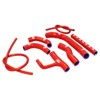 Samco Radiator Hose Kit Red TCSDUC-25-R