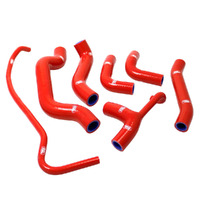 Samco Radiator Hose Kit for Ducati Monster 1200 (Euro 3) 2014-2016 >Red