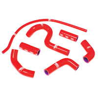 Samco Radiator Hose Kit Red TCSDUC-5-R