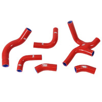 Samco Radiator Hose Kit Red TCSDUC-7-R