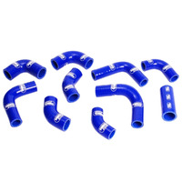 Samco Radiator Hose Kit Blue TCSDUC-9-B