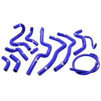 Samco Radiator Hose Kit for Harley 1690 Tri Glide Ultra FLHTCUTG 2014-2016 >Blue