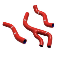 Samco Radiator Hose Kit for Honda CR 125 R 1998-1999 >Red