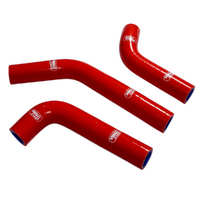 Samco Radiator Hose Kit for Honda RS 125 1985-1986 >Red