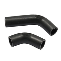 Samco Radiator Hose Kit for Honda GL 400 1979-1981 >Black