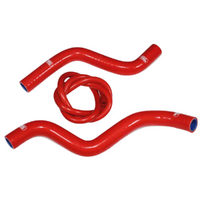 Samco Radiator Hose Kit Red TCSHON-117-R