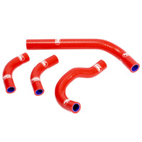 Samco Radiator Hose Kit for Honda CRF 250 R (MX MODEL) 2003-2009 >Red