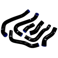 Samco Radiator Hose Kit Black TCSHON-48-K