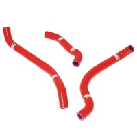 Samco Radiator Hose Kit for Honda TRX 250 R 1988-1989 >Red