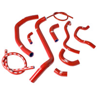 Samco Radiator Hose Kit Red TCSHON-64-R