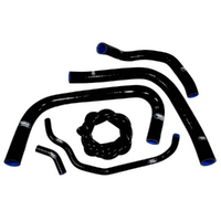 Samco Radiator Hose Kit Black TCSHON-7-K