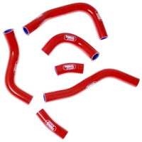Samco Radiator Hose Kit for Honda CRF 450 R 2013-2014 >Red