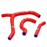 Samco Radiator Hose Kit for Honda CRF 250 R 2014-2015 >Red