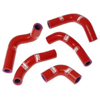 Samco Radiator Hose Kit for Husqvarna TC 250 2001-2005 >Red