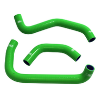 Samco Radiator Hose Race Kit for Kawasaki ZX 10 RR 2021-2023 >Green