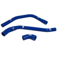 Samco Radiator Hose Kit for Kawasaki ZXR 400 L UK Only 1990-2002 >Blue