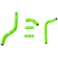 Samco Radiator Hose Kit for Kawasaki KX 250 F 2004-2005 >Green