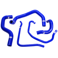 Samco Radiator Hose Kit Blue TCSKAW-19-B