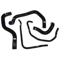 Samco Radiator Hose Kit for Kawasaki ZX 6R 600 636 B1&B2 2003-2004 >Black