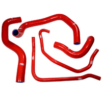 Samco Radiator Hose Kit Red TCSKAW-19-R