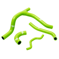 Samco Radiator Hose Kit for Kawasaki KX 250 F 2006-2008 >Green