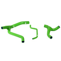 Samco Radiator Hose Kit for Kawasaki KX 450 F 2006-2008 >Green