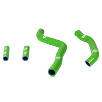 Samco Radiator Hose Kit for Kawasaki KX 125 2005-2012 >Green