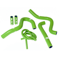 Samco Radiator Hose Kit for Kawasaki KX 250 K1/K2/K3/K4/K5 1994-1998 >Green