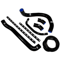 Samco Radiator Hose Kit Black TCSKAW-29-K