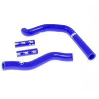 Samco Radiator Hose Kit for Kawasaki KX 250 R1/R6F/R7F/R8F 2005-2008 >Blue