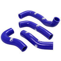 Samco Radiator Hose Kit for Kawasaki ZZR 1100 C 1990-1992 >Blue