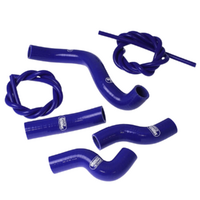 Samco Radiator Hose Kit for Kawasaki Z 750/R 2007-2012 >Blue