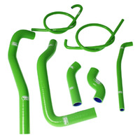 Samco Radiator Hose Kit for Kawasaki ZXR 750 H2 1990 >Green
