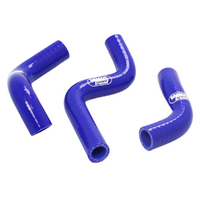 Samco Radiator Hose Kit for Kawasaki KX 85 2014-2020 >Blue