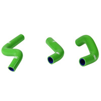 Samco Radiator Hose Kit for Kawasaki KX 85 2014-2020 >Green