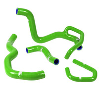 Samco Radiator Hose Race Kit Green TCSKAW-64-E