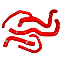 Samco Radiator Hose Race Kit for Kawasaki ZX-6R 2009-2022 >Red
