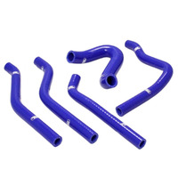 Samco Radiator Hose Kit for Kawasaki KX 250 H1/H2 1990-1991 >Blue