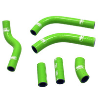 Samco Radiator Hose Kit for Kawasaki KX 450 F 2016-2018 >Green