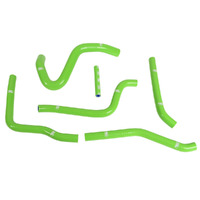 Samco Radiator Hose Kit for Kawasaki KX 250 J1/J2 1992-1993 >Green