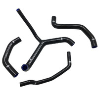 Samco Radiator Hose Race Kit Black TCSKAW-78-K