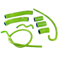 Samco Radiator Hose Kit Green TCSKAW-81-E