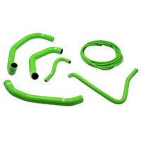 Samco Radiator Hose Kit for Kawasaki Concours 1400GTR, ZG1400 2008-2009 >Green