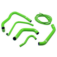 Samco Radiator Hose Kit Green TCSKAW-86-E