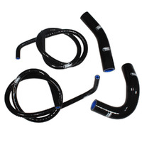 Samco Radiator Hose Kit for Kawasaki Z 650 2017-2019 >Black