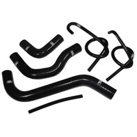 Samco Radiator Hose Kit Black TCSKAW-90-K