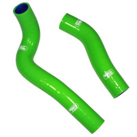 Samco Radiator Hose Kit for Kawasaki Ninja 400 2018-2019 >Green