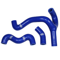 Samco Radiator Hose Kit for KTM 50 SX Mini 2018-2019 >Blue (Y Piece Race Kit)