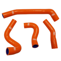 Samco Radiator Hose Kit for KTM 390 Duke 2017-2019 >Orange