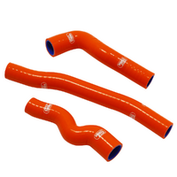 Samco Radiator Hose Kit for KTM 150 XC-W TPI 2020 >Orange (Thermo Bypass)